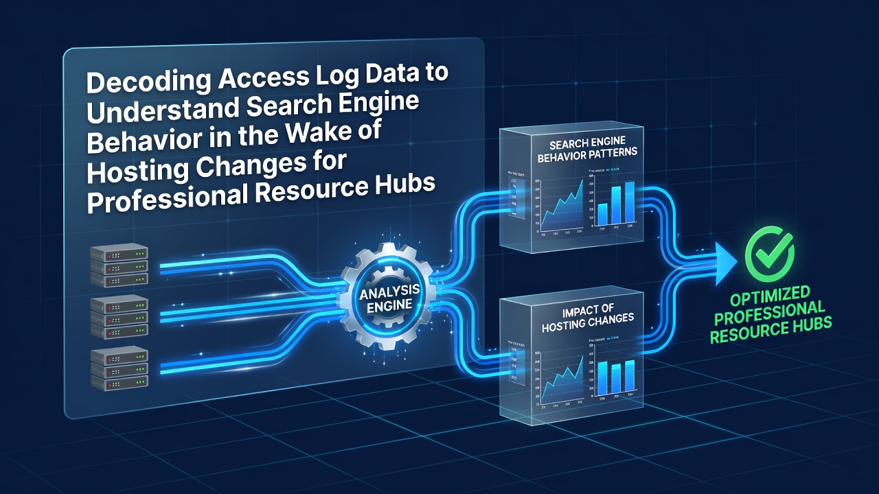 Decoding Access Log Data to Understand Search Engine Behavior in the Wake of Hosting Changes for Professional Resource Hubs