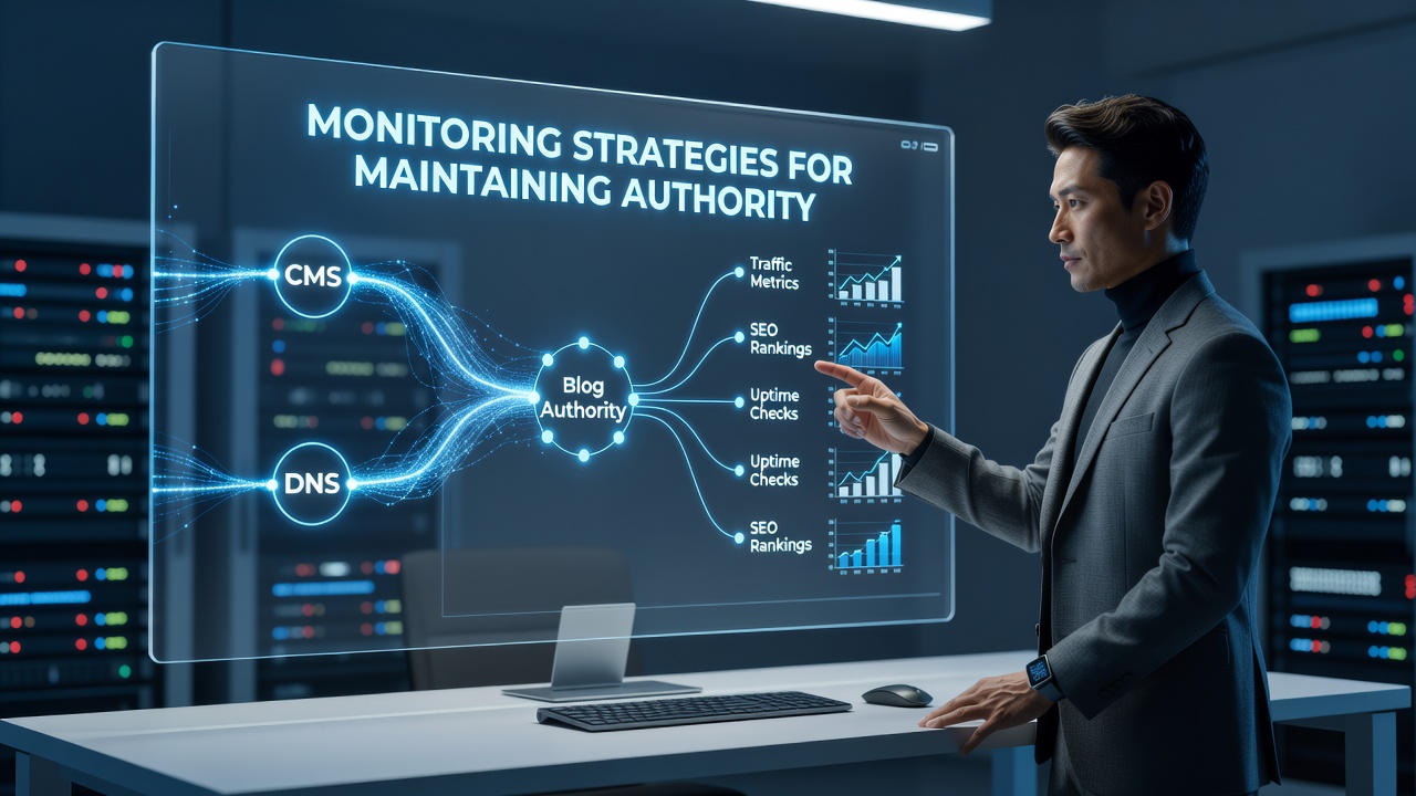 Monitoring Strategies for Maintaining Authority in Blogs Following CMS and DNS Transitions